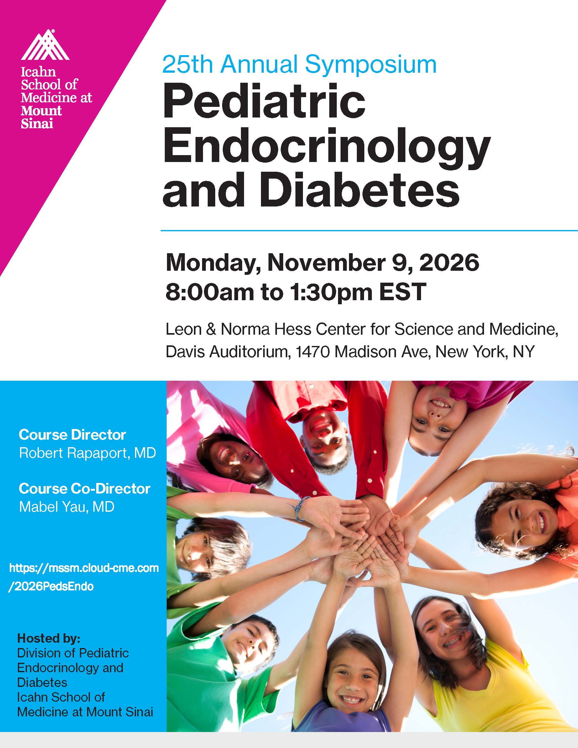25th Annual Pediatric Endocrinology and Diabetes Symposium Banner